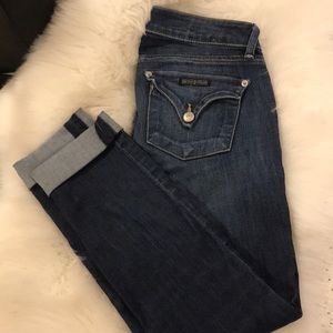 Cropped Dark wash Hudson Jeans
